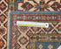 2x3 Blue Kazak Afghan Hand Knotted Wool Area Rug